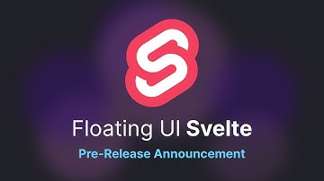 Floating UI Svelte Pre-Release Announcement