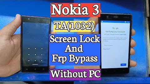 Nokia 3 TA(1032 ) Hard Reset And Frp Bypass Without PC 👍Just In 10 Minutes