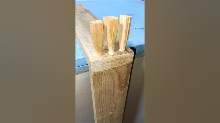Helpful Woodworking tips and tricks! How to make a hidden wood joint #shorts #woodworking #tips