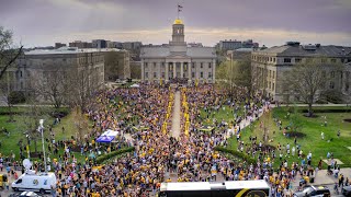 University of Iowa Women's Basketball Team Celebration