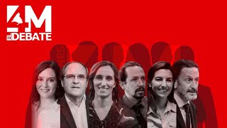 En Directo, Debate De Candidatos A Las Elecciones De La Comunidad De Madrid