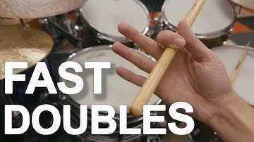 The Secret to FAST Double Strokes
