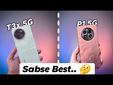 Don&#39;t Buy This... 😢 : Vivo T3x 5G Vs Realme P1 5G 🔥 | deeply Specswise Comparison, Gaming, Battery