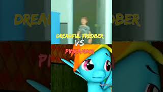 Nightmarish Fredber vs Pinkaminy #confrontation # Who is the best? #Shorts #Rivers