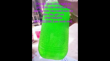 Chuyển giao công nghệ sản xuất nước giặt