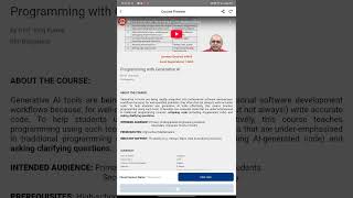 NPTEL Programming with Generative AI Week-7 and Week-8 Assignment Answers 