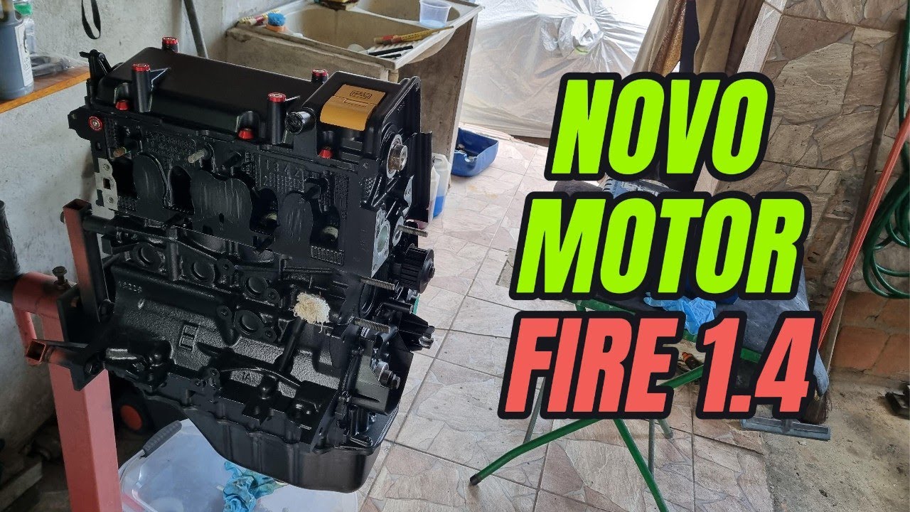 NOVO MOTOR FIRE 1.4 DO FIAT 147 PICK-UP - YouTube