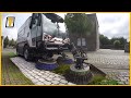 Street sweeping is an art  most satisfying street sweeper  driveway cleaning machines 10