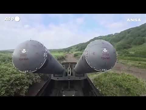 Video Esercitazioni missilistiche russe vicino alle isole contese al largo del Giappone