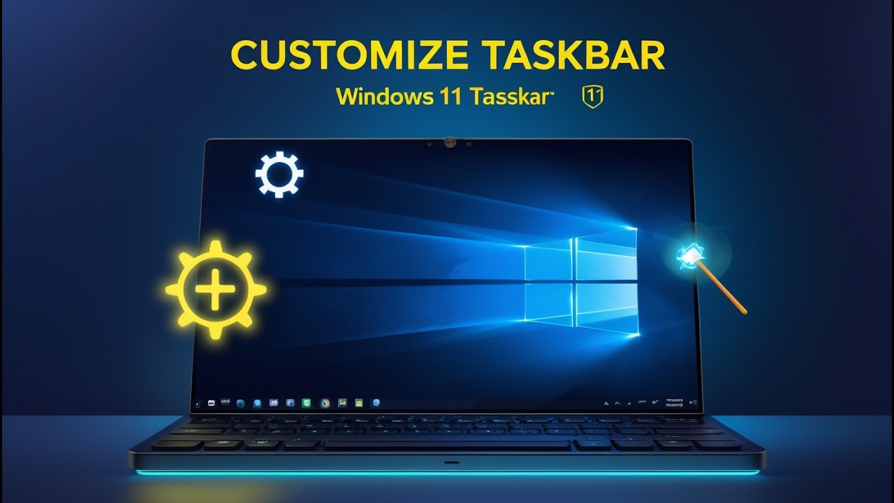 How to Customize Your Windows 11 Taskbar Like a Pro ⚡ | Step-by-Step ...