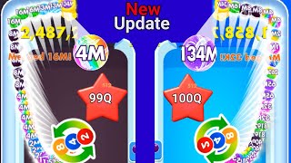 Bounce Merge | bounce and collect in bounce Merge 2048 Blob Merge 2048....10Q #Bouncemerge