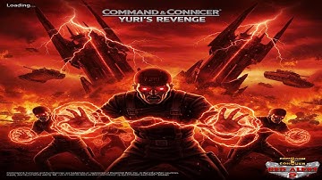 Red Alert 2 Yuri Revenge Gameplay - Extreme AI Hard 1vs7 - Yuri - Bulzomes Fall - Ra2 Cncnet Command