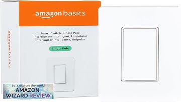 Amazon Basics Single Pole Smart Switch Neutral Wire Required 2.4 Ghz WiFi Review
