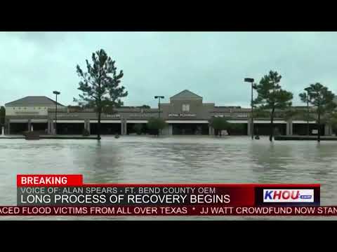 Fort Bend County OEM spokesman on mandatory evacuations near Barker Reservoir