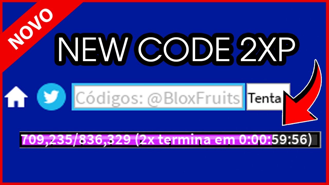 código de blox fruit de xp de 1 hora