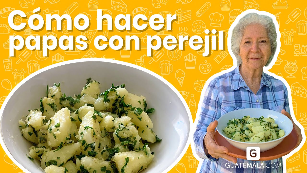 ¡Deliciosas papas con perejil!
