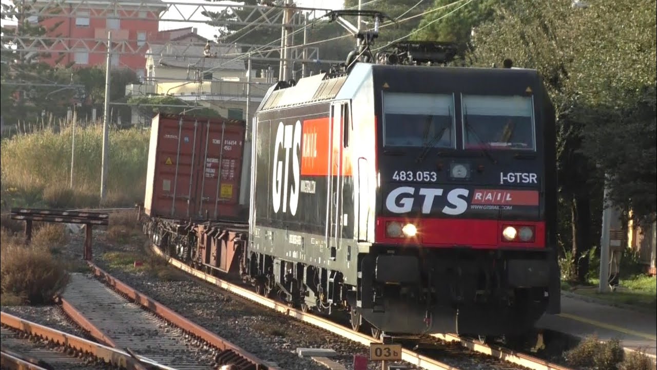 Treni passeggeri, merci e colpacci in un pomeriggio a Genova Nervi!
