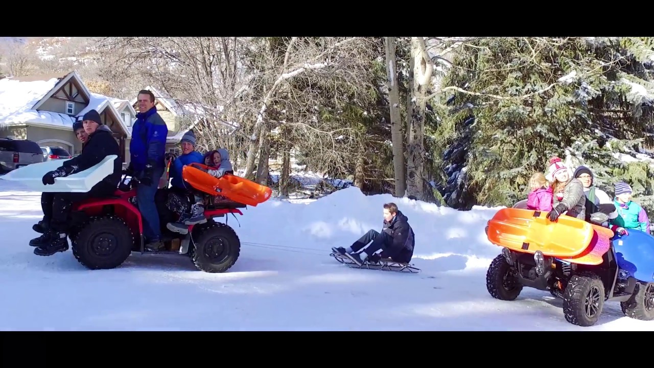 Best Sledding Hill in Utah YouTube