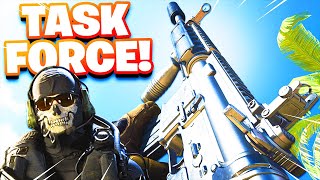 NEW "Task Force" M4A1 Variant In Warzone + 16 Kill Win! (MW2 Campaign Remastered Bundle)