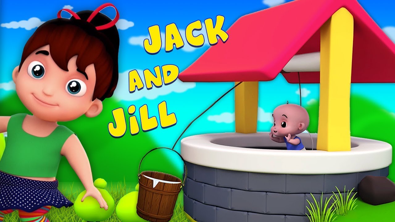 ジャックとジルは丘を上がりました| 子供のための童謡 | 子供のための歌| Jack And Jill Went Up The Hill | Kids Tv Japanese