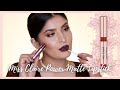 Miss Claire Power Matte Liquid Lipstick Review &amp; Swatches | With &amp; Without Makeup | Shreya Jain