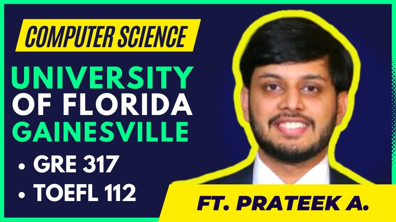 University of Florida MS CS ft Prateek X Nitinkumar Gove MS IN USA