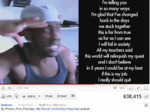 Backwards The Rapper How To Rap BACKWARDS - YouTube