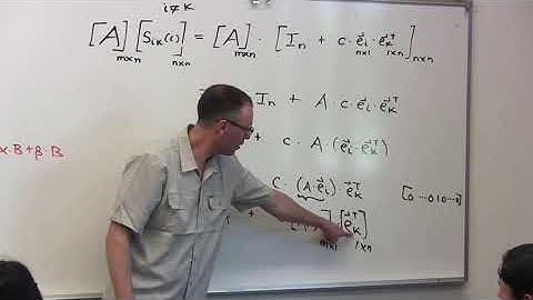 Applied Linear Algebra, Lesson 11, Video 11: Algebra of Right Multiplication by Shear matrix