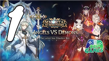 Immortal Summoners - The Arrival of Shrine Gameplay Walkthrough #1 (Android, IOS)