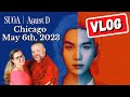 First Time Reaction to Agust D Live - VLOG - Chicago 5/6/2023