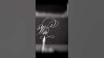 copperplate calligraphy #shorts