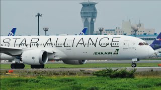 Eva Air Star Alliance Livery Boeing 787-10 B-17812 Takeoff from Narita 16R | NRT/RJAA