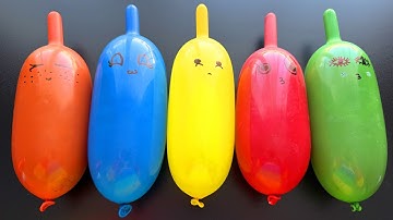 Making Slime with Funny Balloons - Relaxing and Satisfying Video
