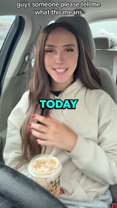 Weirdest Starbucks Message☕