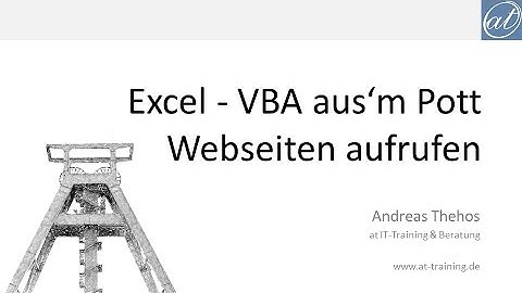Excel # 583 - VBA - Hyperlinks auf Webseiten und Dateien folgen
