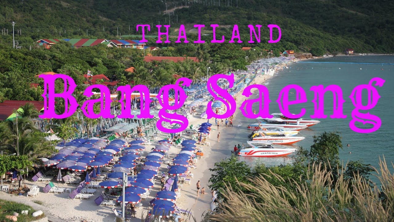 Thailand Bang Saeng Beach walking street
