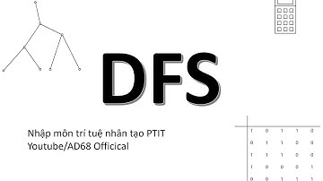Thuật toán tìm kiếm theo chiều sâu DFS - Nhập môn trí tuệ nhân tạo PTIT
