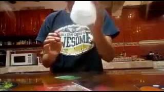 pace with a glass