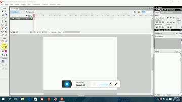 Tutorial membuat animasi baling-baling sederhana menggunakan macromedia flash8