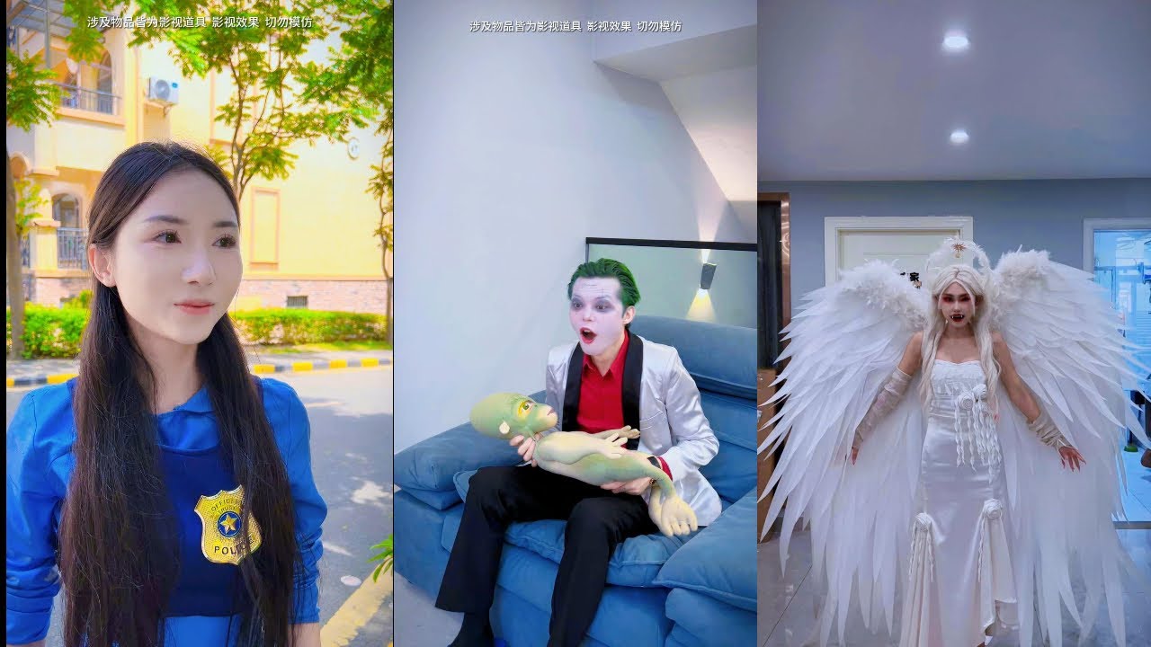 小丑怎么变成这样了？#小丑 #天使