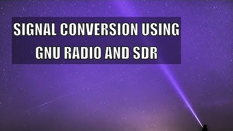 WE SIMULATED UP/DOWN CONVERSION OF C AND L-BAND SIGNALS!