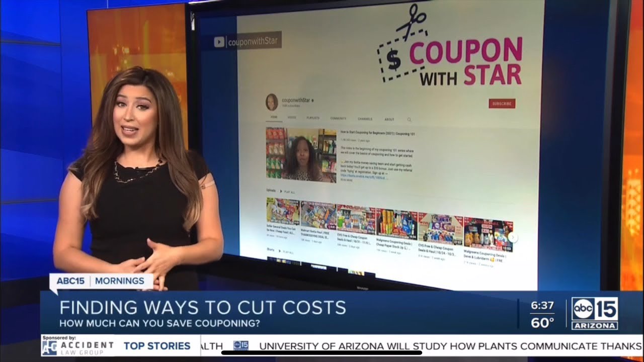 ABC15 Segment with Coupon with Star | Finding Ways to Cut Costs through Couponing at CVS