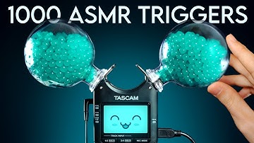 ASMR 1000+ Triggers for People with ZERO Attention Span feat. Toshi the Tascam (No Talking)