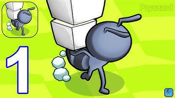 Ant Miner 3D - Gameplay Walkthrough Part 1 Tutorial Ant Army Commander (iOS,Android)