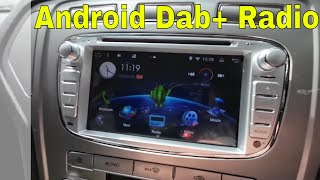 Ford Mondeo Mk4 Android, Dab+ Radio, Sat Nav upgrade