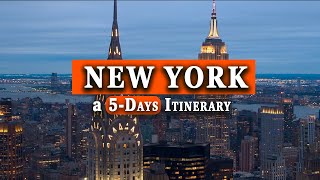 How To Spend 5 Days in New York, USA in 2024 🇺🇸 Your Perfect Itinerary In New York