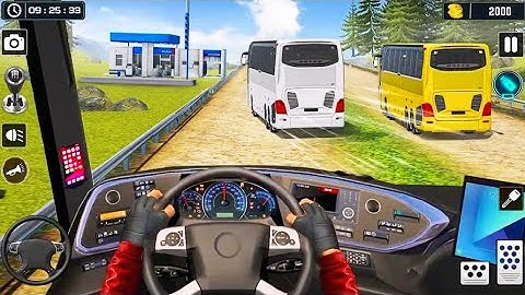 Mountain Climb Bus Racing 3D - Ultimate Offroad Bus Driving Simulator - Android GamePlay