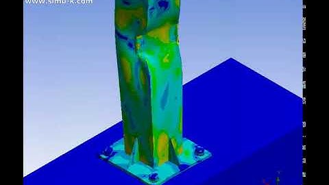 Ansys LS-Dyna - Impact simulation