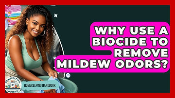 Why Use A Biocide To Remove Mildew Odors? - Homekeeping Handbook