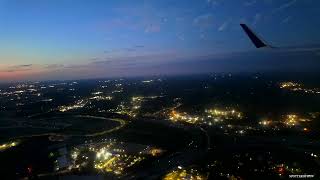 Airbus A321 Early Morning Takeoff From ATL!